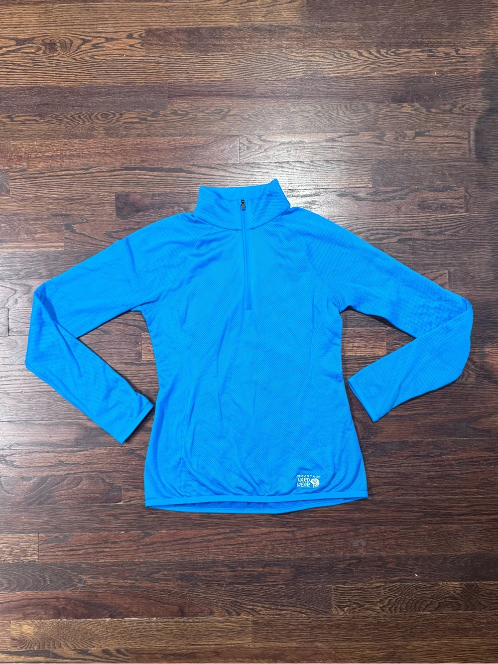 Mountain Hardwear Women's AirMesh Electric Blue HalfZip Pullover